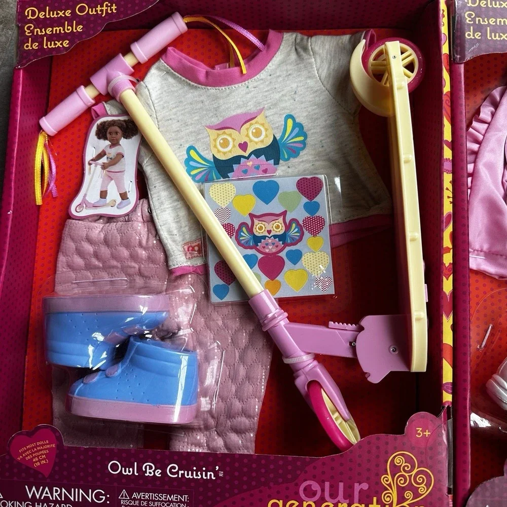 Our Generation School Shimmer Owl Be‎ Cruisin' New Outfits